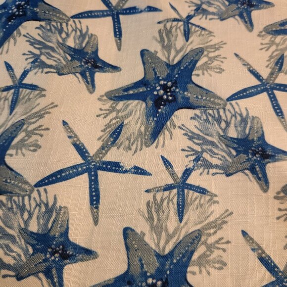 Blue Hues Star Fish Placemats Set of 3 11" x 17" - Picture 4 of 4